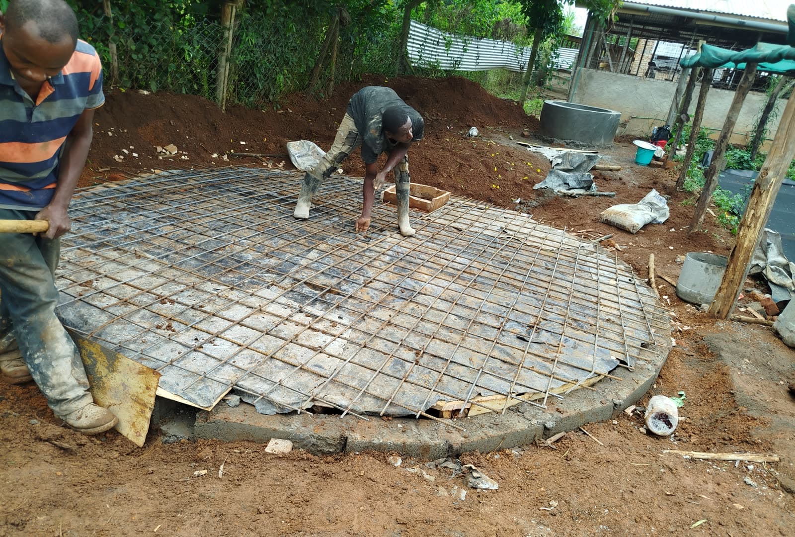 Farm Biodigester Installation